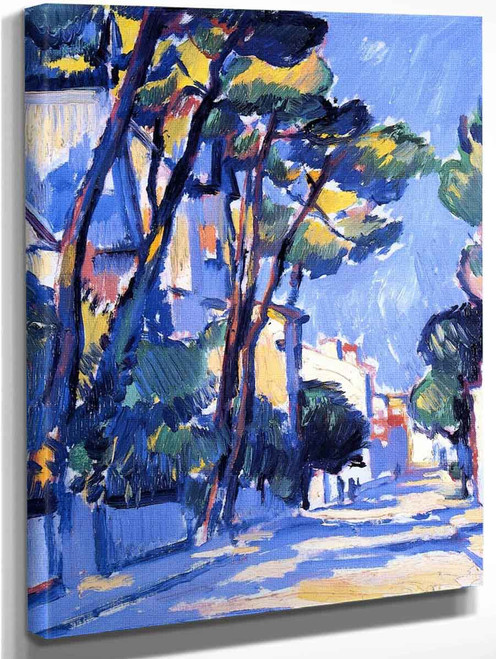 Street Scene, France By Samuel John Peploe