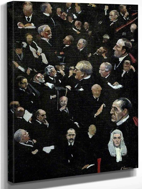 Studies Made In The House Of Lords By Sir John Lavery, R.A. By Sir John Lavery, R.A.