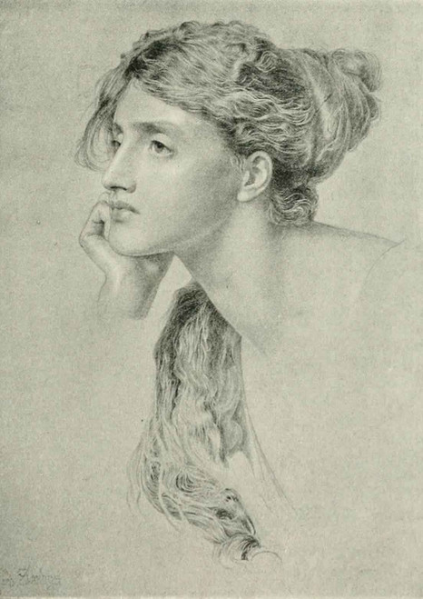 Study 1 By Anthony Frederick Sandys