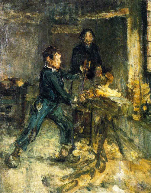 Study For The Young Sabot Maker By Henry Ossawa Tanner
