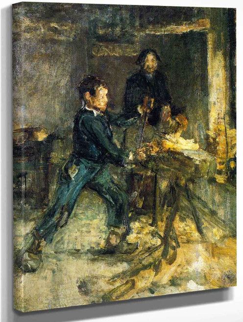 Study For The Young Sabot Maker By Henry Ossawa Tanner