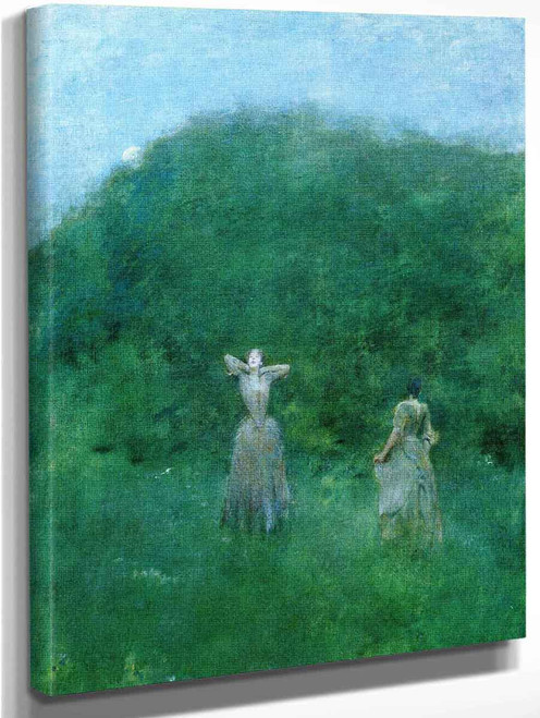 Summer1 By Thomas Wilmer Dewing By Thomas Wilmer Dewing