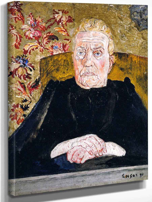 Surly Countenance By James Ensor By James Ensor