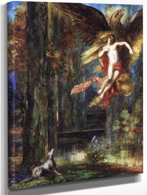 The Abduction Of Ganymede By Gustave Moreau