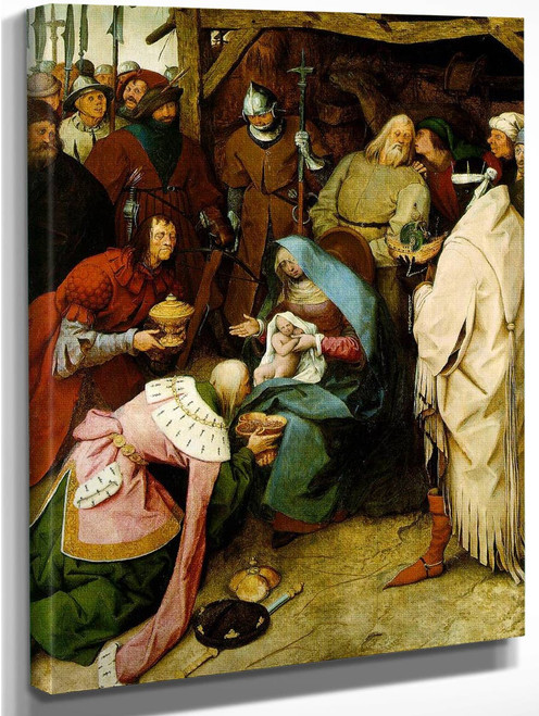 The Adoration Of The Kings 22 By Pieter Bruegel The Elder(Belgian, C. 1525 1569) By Pieter Bruegel The Elder(Belgian, C. 1525 1569)