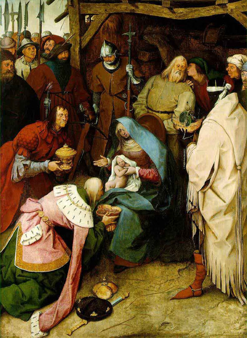 The Adoration Of The Kings 22 By Pieter Bruegel The Elder(Belgian, C. 1525 1569) By Pieter Bruegel The Elder(Belgian, C. 1525 1569)