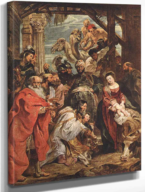 The Adoration Of The Magi 2 By Peter Paul Rubens