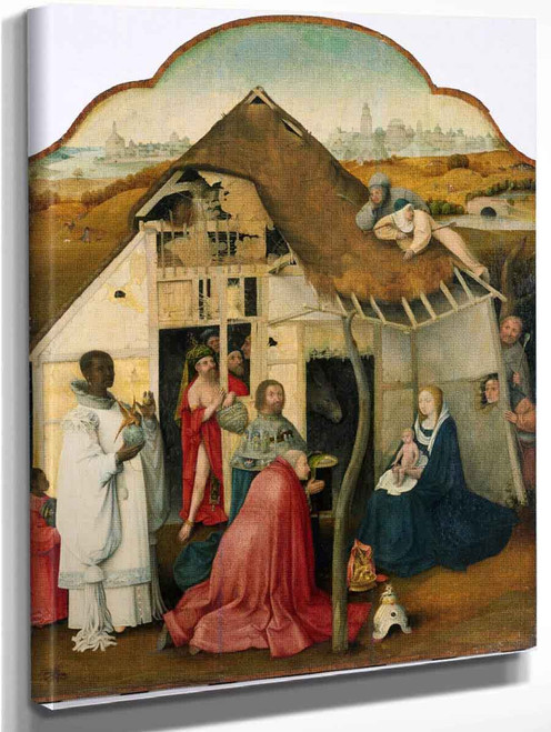The Adoration Of The Magi  By Hieronymus Bosch
