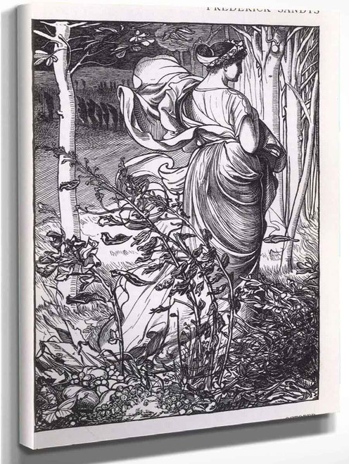 The Advent Of Winter By Anthony Frederick Sandys