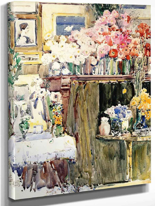 The Altar And The Shrine  By Frederick Childe Hassam