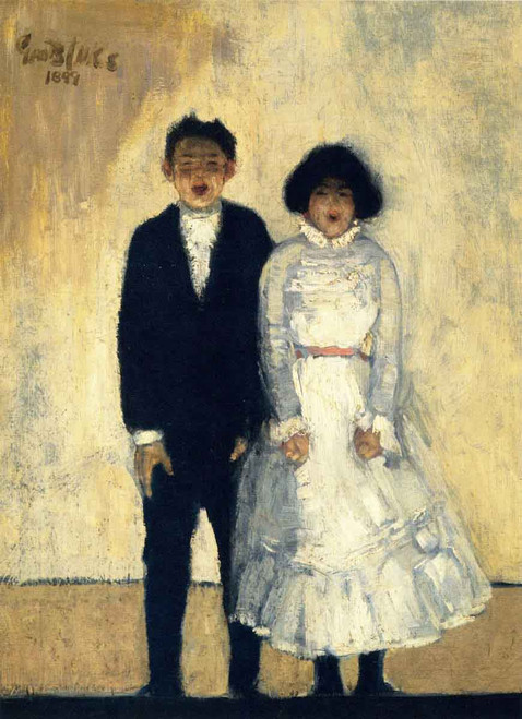 The Amateurs By George Benjamin Luks