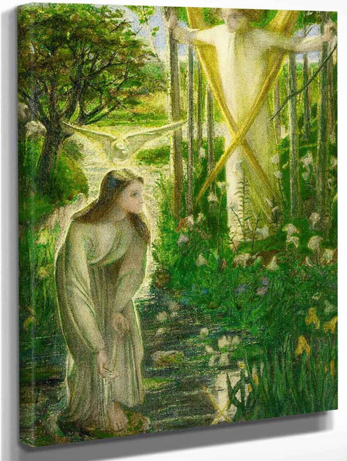 The Annunciation1 By Dante Gabriel Rossetti