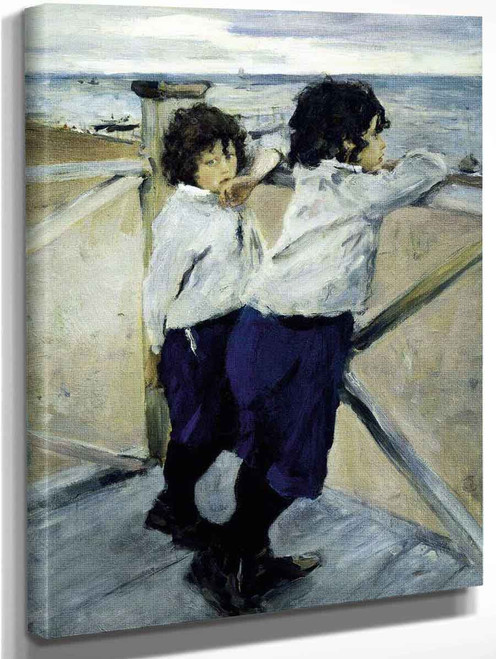 The Artist's Children By Valentin Serov Art Reproduction
