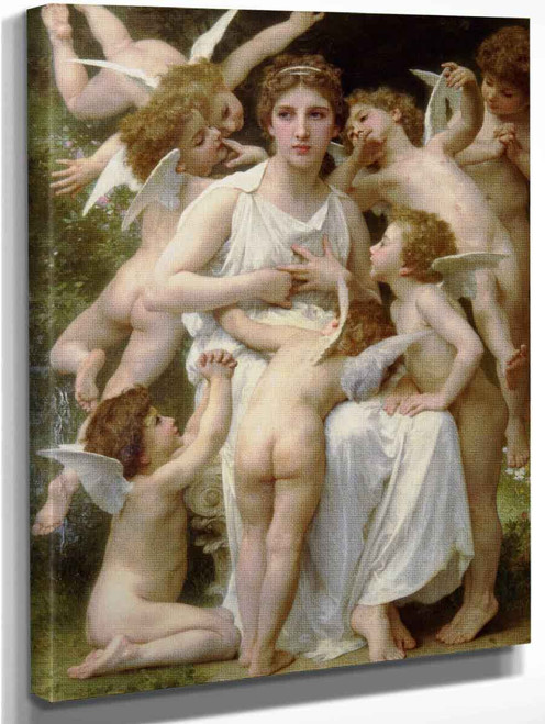 The Attack By William Bouguereau