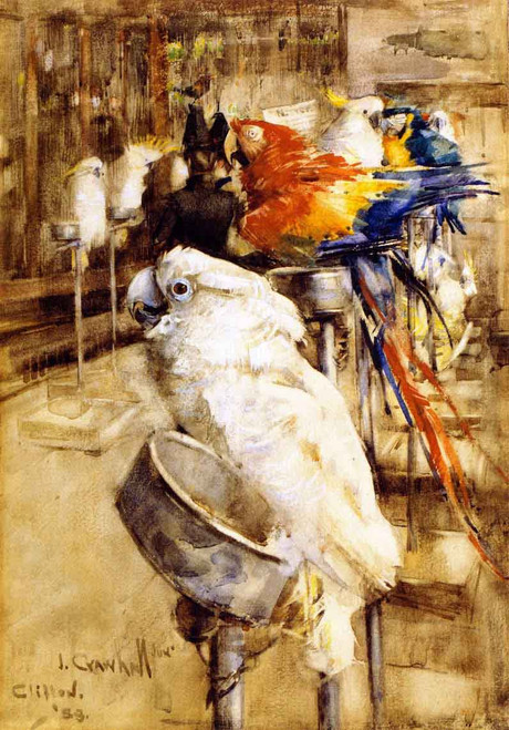 The Aviary, Clifton By Joseph Crawhall