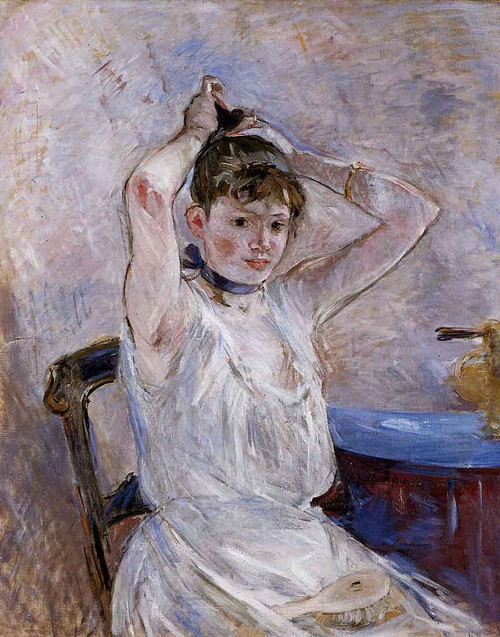 The Bath By Berthe Morisot