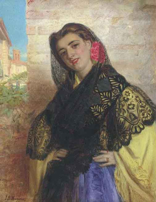 The Belle Of The Village By John Bagnold Burgess