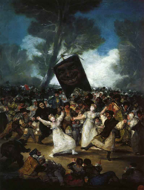 The Burial Of The Sardine By Francisco Jose De Goya Y Lucientes
