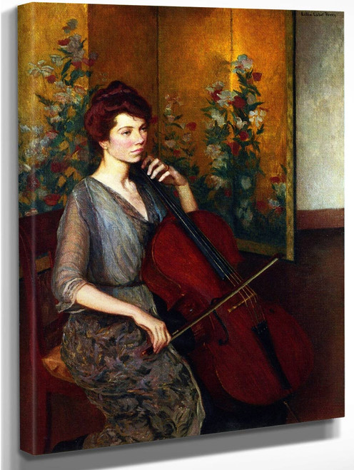 The Cellist By Lilla Cabot Perry