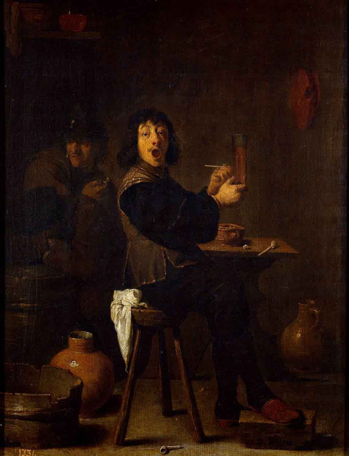 The Cheerful Soldier By David Teniers The Younger The Cheerful Soldier By David Teniers The Younger