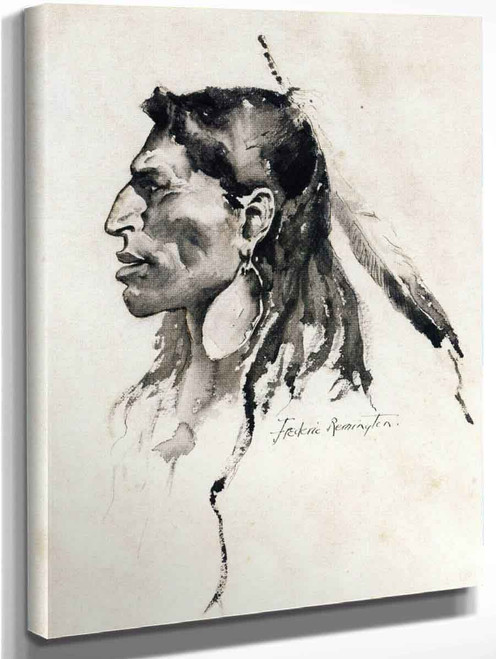 The Cheyenne Type By Frederic Remington