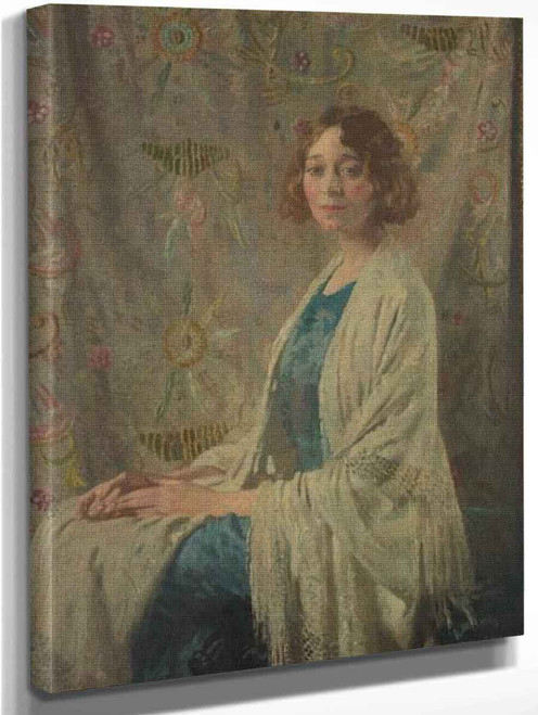 The Chinese Shawl By Sir William Orpen By Sir William Orpen