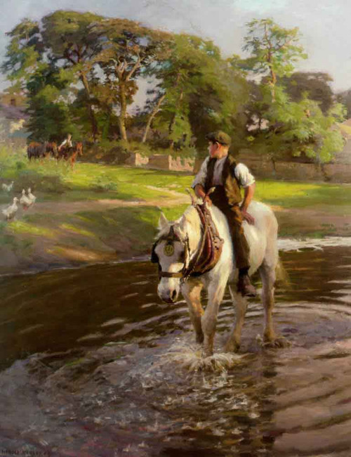 The Close Of A Summer Day By Harold Harvey