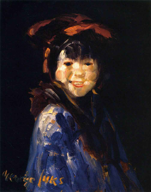 The Clown By George Benjamin Luks