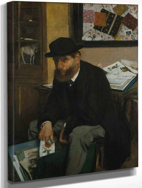 The Collector Of Prints By Edgar Degas