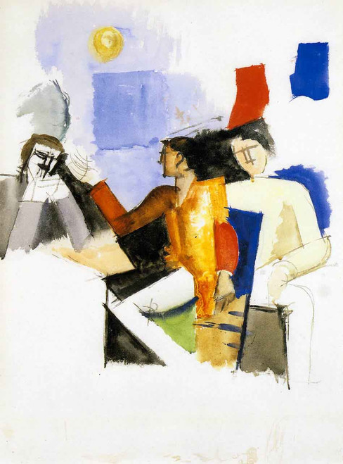 The Conquest Of The Air  By Roger De La Fresnaye