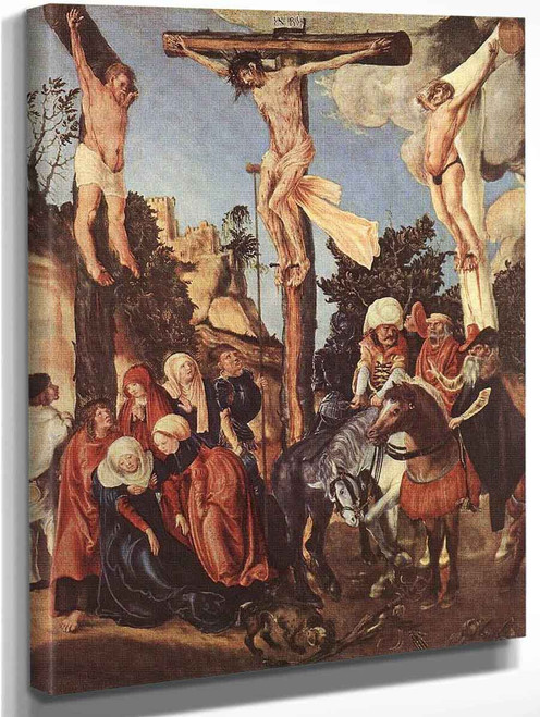 The Crucifixion1 By Lucas Cranach The Elder By Lucas Cranach The Elder