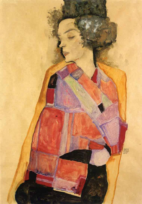 The Daydreamer  By Egon Schiele