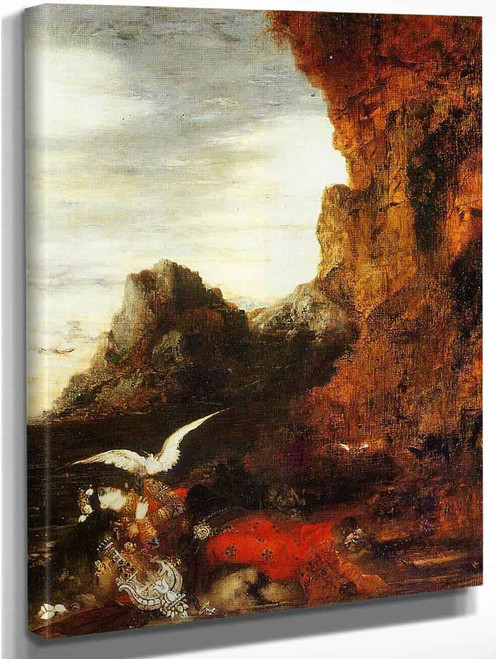 The Death Of Sappho2 By Gustave Moreau