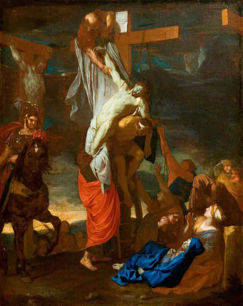 The Descent From The Cross1 By Charles Le Brun