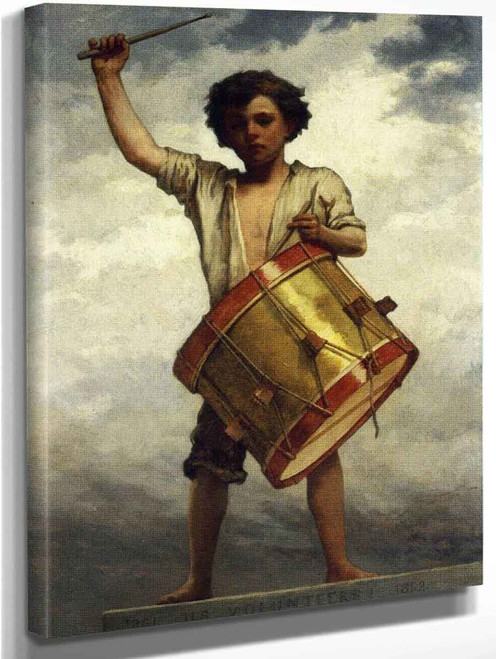 The Drummer Boy By William Morris Hunt