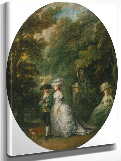 The Duke And Duchess Of Cumberland By Thomas Gainsborough