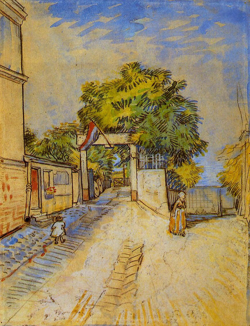 The Entrance Of A Belvedere By Jose Maria Velasco The Entrance Of A Belvedere By Jose Maria Velasco