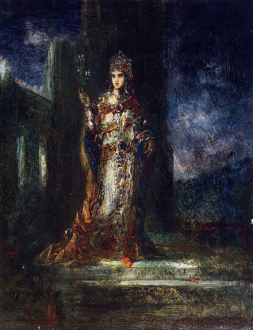 The Fiancee Of The Night By Gustave Moreau