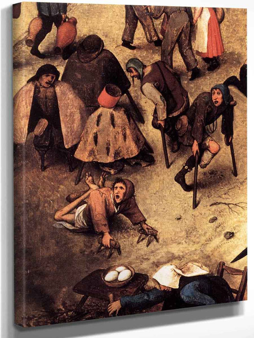 The Fight Between Carnival And Lent  By Pieter Bruegel The Elder By Pieter Bruegel The Elder