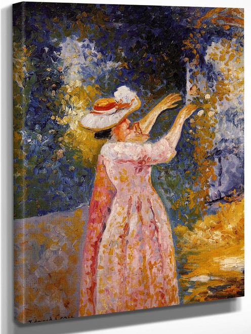 The Flowered Column By Henri Edmond Cross By Henri Edmond Cross The Flowered Column By Henri Edmond Cross By Henri Edmond Cross