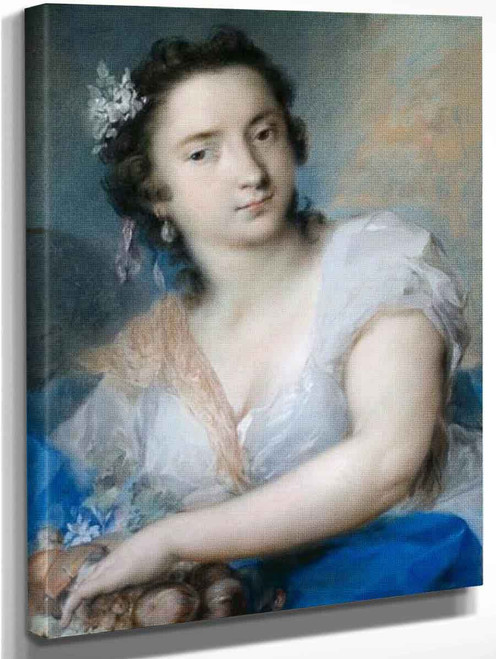 The Four Elements, Earth By Rosalba Carriera By Rosalba Carriera