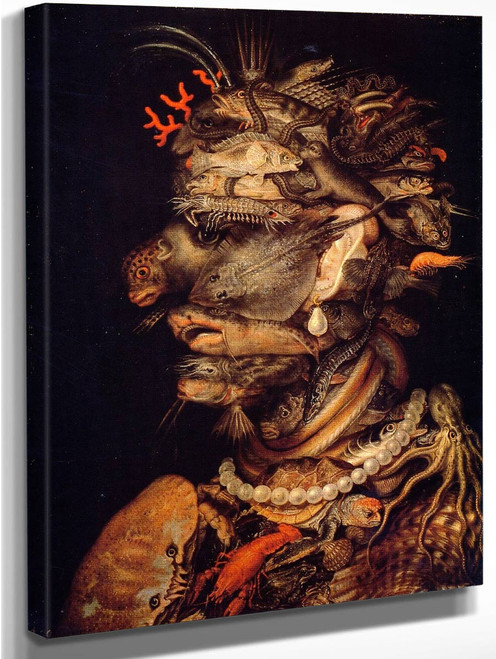 The Four Elements  Water By Giuseppe Arcimboldo