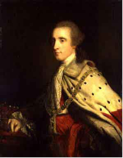 The Fourth Duke Of Queensbury  As Earl Of March By Sir Joshua Reynolds