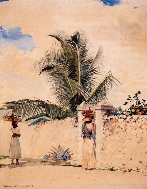 The Garden Gate By Winslow Homer