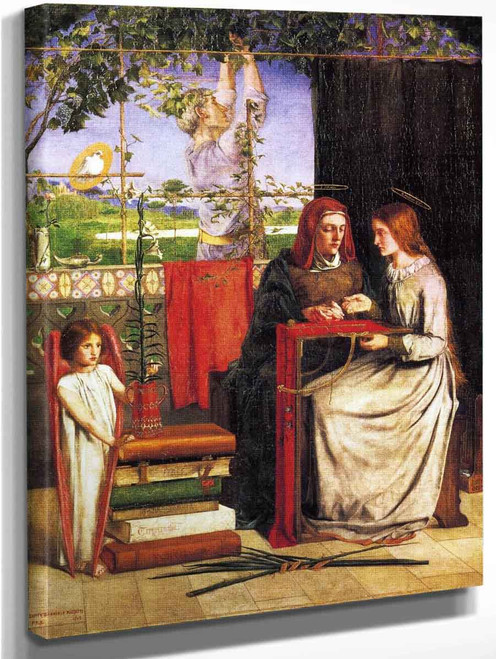 The Girlhood Of Mary Virgin By Dante Gabriel Rossetti