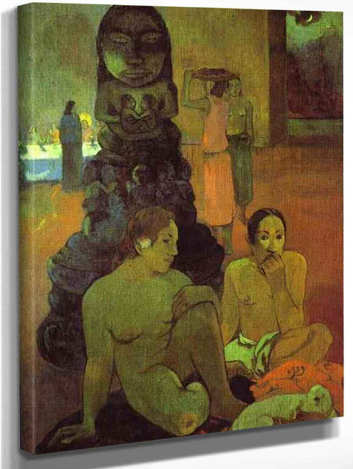 The Great Buddah By Paul Gauguin