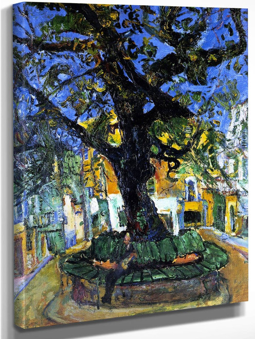 The Great Tree Of Vence By Chaim Soutine