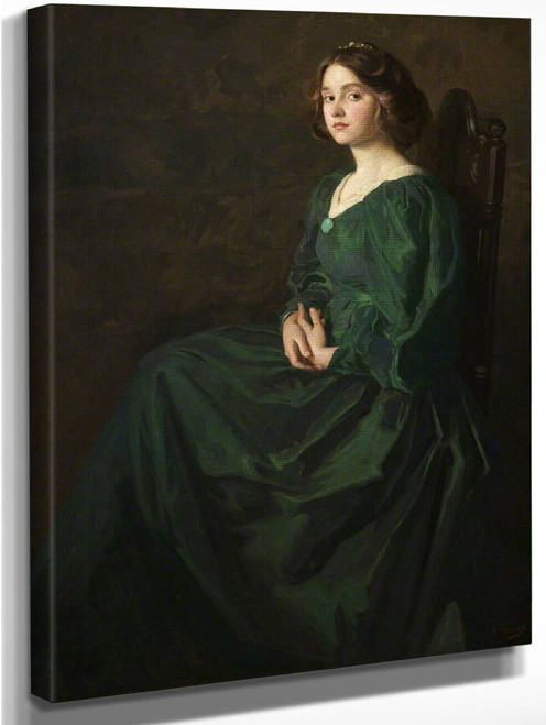 The Green Gown By Thomas Edwin Mostyn