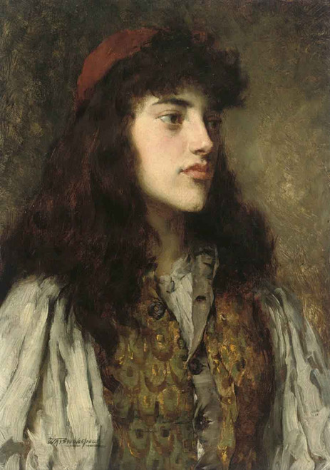 The Gypsy Girl By William Arthur Breakspeare