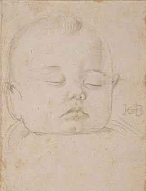 The Head Of A Sleeping Baby Boy By Hans Baldung Grien By Hans Baldung Grien